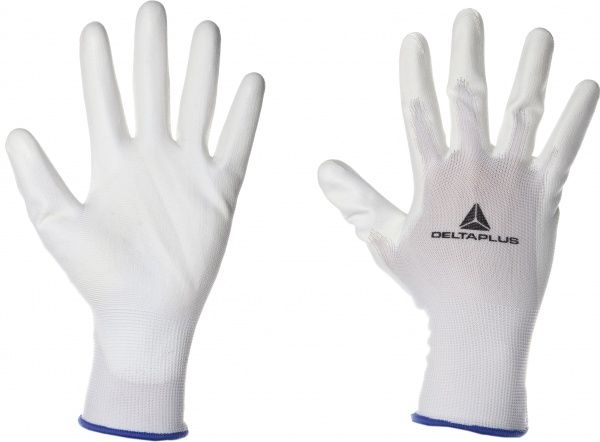 Перчатки Delta Plus VE702P с покрытием полиуретан XL (10) WUAVE702P10