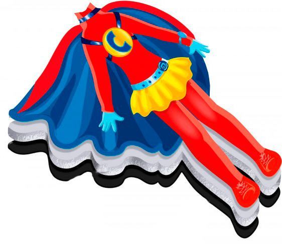 Гра магнітна Vladi Toys Магнітна одягалка Єва VT3702-08