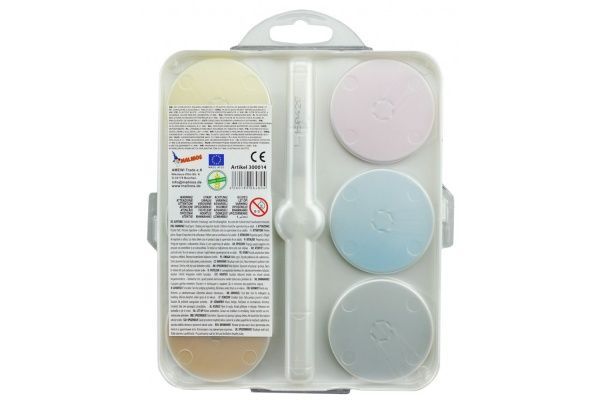 Краски акварельные Malinos Maxi Perleffekt 6 цветов MA-300014