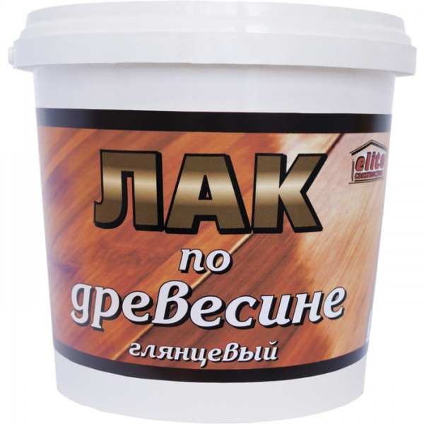 Лак для деревини Elite Construction глянець 5 л