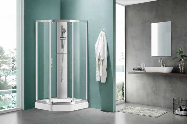 Душевой бокс Alex Baitler LITE 900x900x2050 мм R/L белый