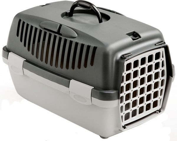 Переноска Stefanplast Gulliver 1 48х32х31 см белый с серым