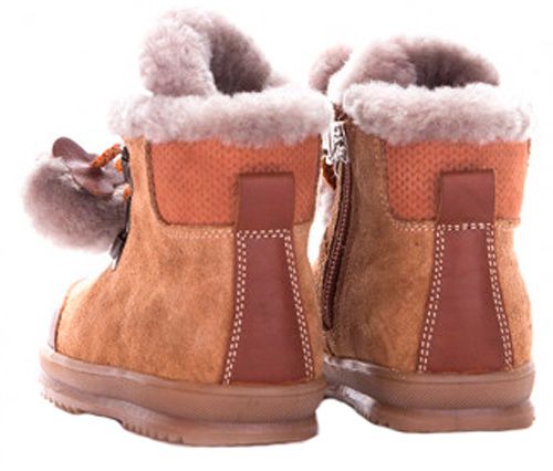 Ботинки MiracleMe (4616) р.28 коричневый 34-6-46-3 