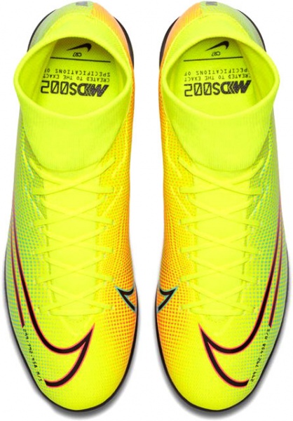 Футзальная обувь Nike SUPERFLY 7 ACADEMY MDS IC BQ5430-703 р.US 7,5 желтый