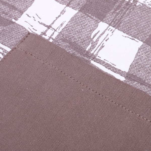 Фартук 70х80 клетка капуччино Домашній текстиль