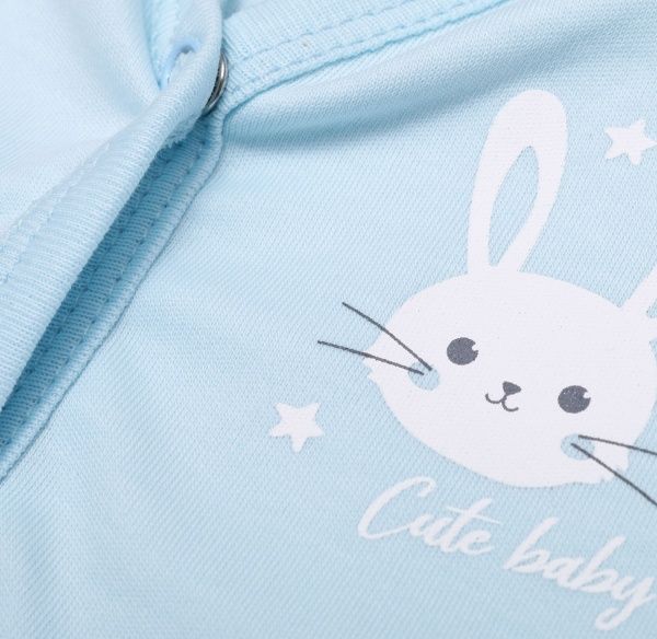 Боді дитяче унісекс Bambinelli Cute Baby Б304-1 р.62 блакитний 