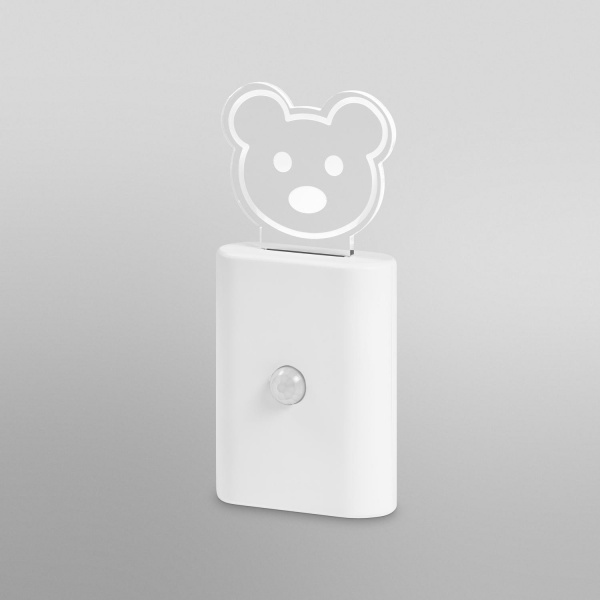 Ночник Ledvance Nightlux с датчиком движения LED 0,2 Вт белый CARTOON SEN 840 WT 