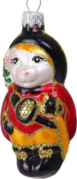 Декорация новогодняя Формовая игрушка в ассортименте 5 см 