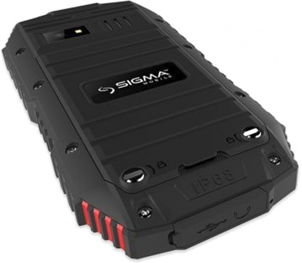 Мобильный телефон Sigma mobile X-treme DT68 black/red Sigma mobile X-treme DT68 blac