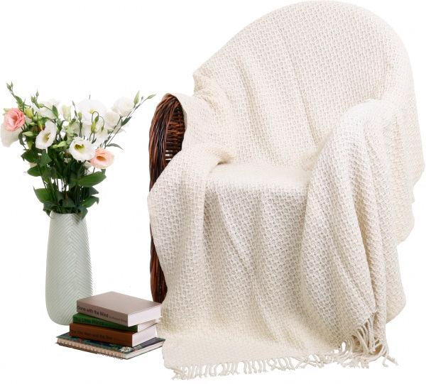 Плед Bergen 140x200 см айвори La Nuit 