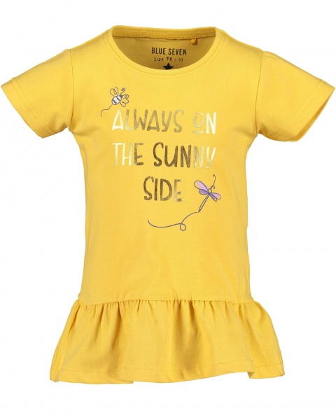 Футболка для девочек Blue Seven р.92 горчичный 702233 X_179_р.92 