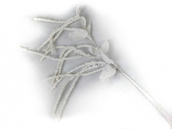 Гілочка декоративна спадаюча з квітами і сережками 96 см RS1Z2568 