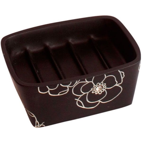 Мыльница Trento Crystal nero BPO-0306D