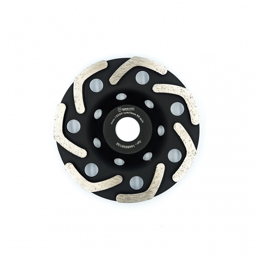 Чашка алмазна WURTH L-сегмент 115x22,23 мм 1668121115