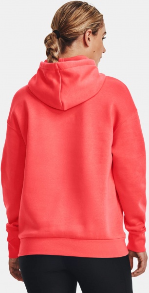 Джемпер Under Armour ESSENTIAL FLEECE HOODIE 1373033-691 р.S-M красный