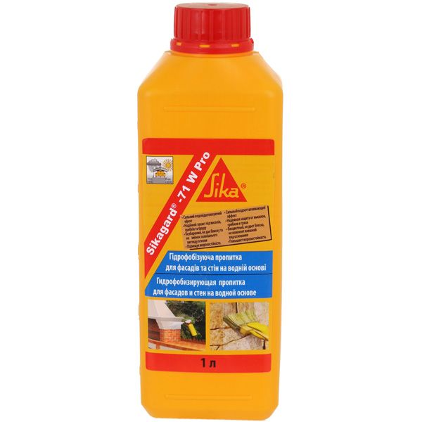Захисне покриття для фасадів Sika Sikagard-71 W Pro 1 л