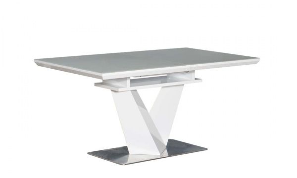 Стіл обідній Ніколь Т-902N 2200х900х760 мм білий 