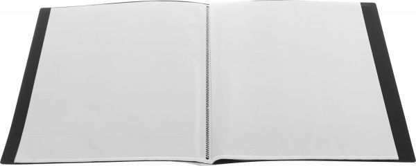 Папка на 30 файлів А4 чорна Romus