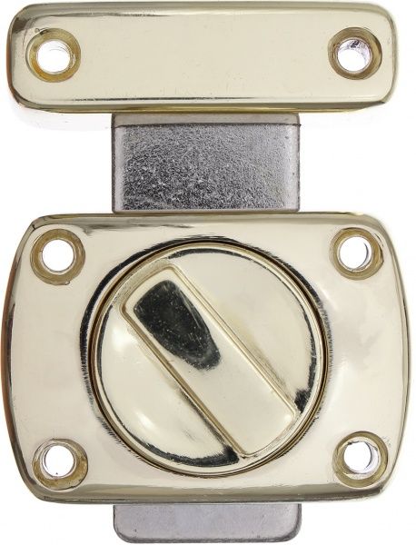 Задвижка накладная 388 Bruno 35814 полированная латунь 40 мм