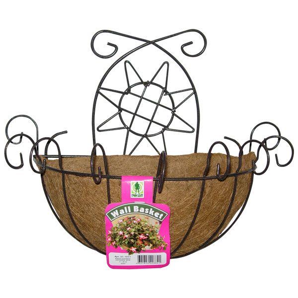 Кашпо настенное Грин Бэтл Узор 300 мм