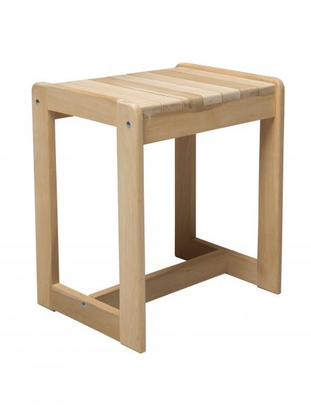 Табурет деревянный ТКТ-10 коричневый / ясень 