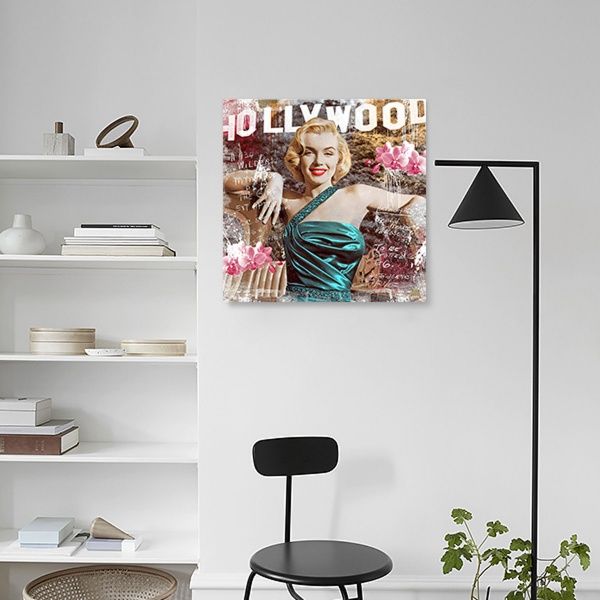 Репродукция Hollywood 48x48 см 