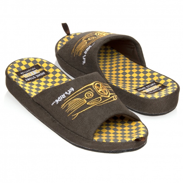 Тапочки детские для мальчика Home Story р.31 коричневый 210852-2 