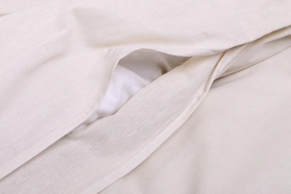 Підковдра гладкофарбована 200x215 см айворі Моно 