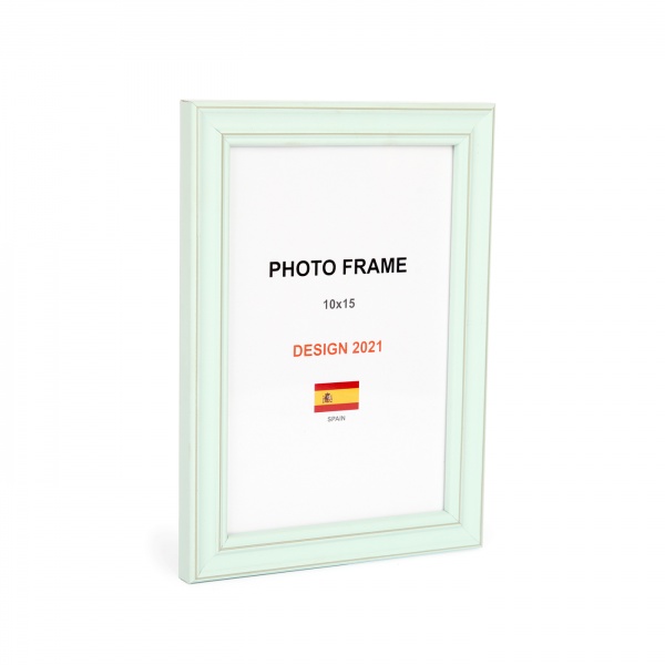 Рамка для фото 1 фото 10x15 см м'ятний 