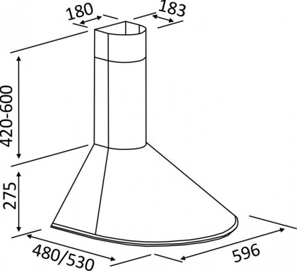 Витяжка Eleyus Viola 750 60 IS
