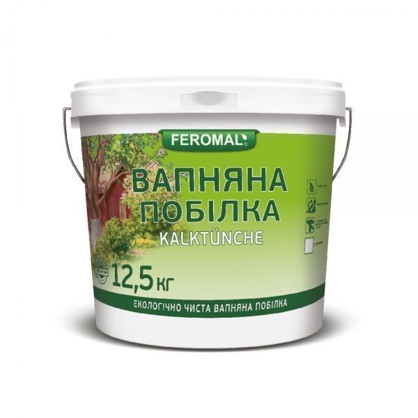 Побілка універсальна вапняна Feromal Kalktunche 12,5кг 