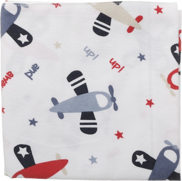 Пеленка Luna Kids UP! 90x90 см белый с принтом 