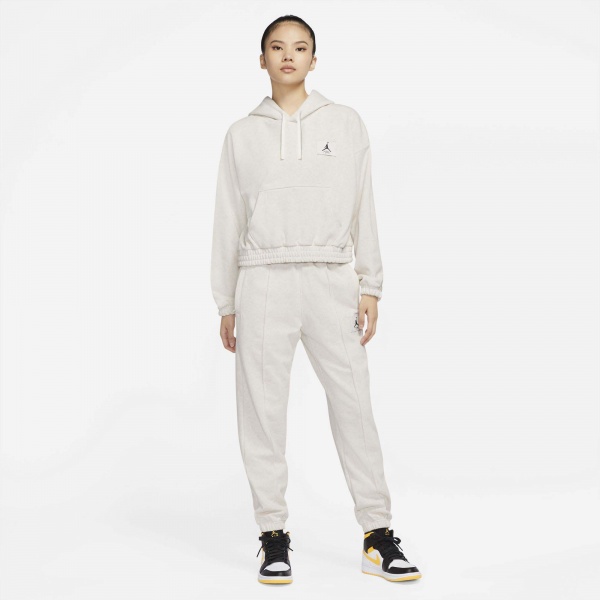 Джемпер Jordan W J ESSEN FLEECE HOODIE DD6998-113 р. M бежевый