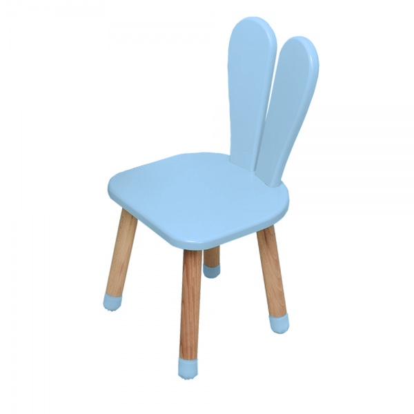 Стілець дитячий ArinWOOD Зайчик пастельно-синій 04-2BLAKYTN 