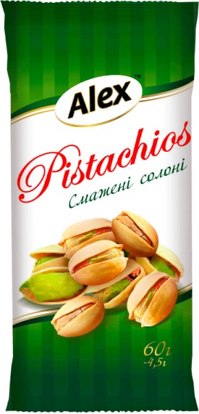 Фисташки 60 г (4820128570959)