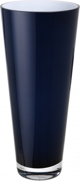 Ваза Wrzesniak Glassworks Nblue 38 см темно-синий 