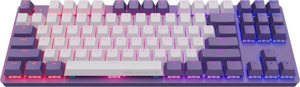 Клавіатура ігрова Dark Project KD87A (DPO-KD-87A-400300-GMT) gray/purple 