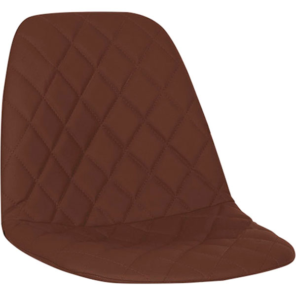 Сиденье для стула LIYA (BOX-4) (CH) ECO-31 кожезаменитель коричневый Nowy Styl 