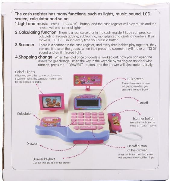 Игровой набор Shantou Кассовый аппарат F104599