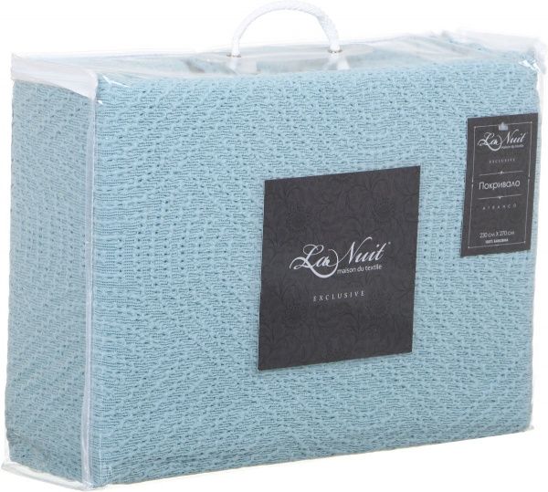 Покривало Atranco 230x270 см La Nuit сталевий 