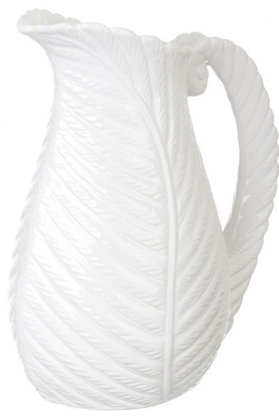 Ваза Кувшин 12x25 см біла Dehua