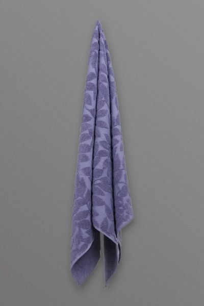 Полотенце Leaf 70x140 см изумрудный ABC 