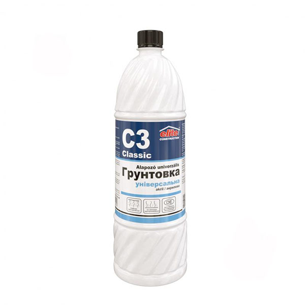 Ґрунтовка глибокопроникна Elite Construction Класик С3 Універсальна 0.9 л