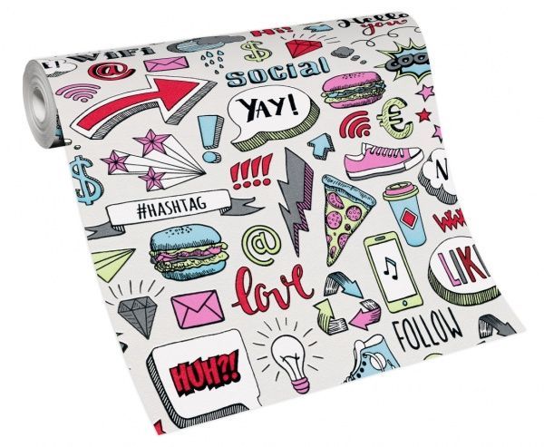 Шпалери вінілові на флізеліновій основі Erismann Sweet&Cool 10163-17 0,53x10,05 м 