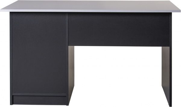 Стол компьютерный Nowy Styl BANDI (CH) 1100х500х750 белый бриллиант / антрацит