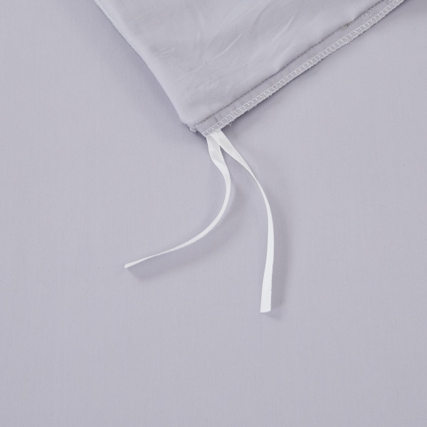 Комплект постільної білизни Solid 2 світло-сірий La Nuit 