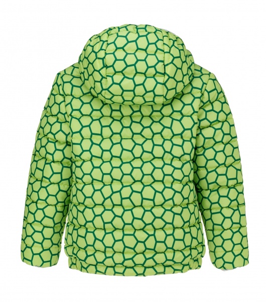 Куртка детская для мальчиков JOIKS Абстракт р.110 салатовый KD-26 