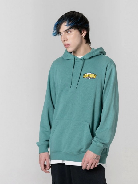 Джемпер Converse SHOE HERO HOODIE 10024614-346 р. M зелений