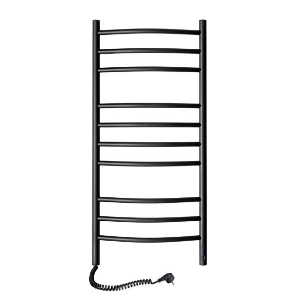 Рушникосушарка електрична NAVIN Камелія 480х1000 мм Sensor лівий з таймером чорний муар (12-207133-4810) 