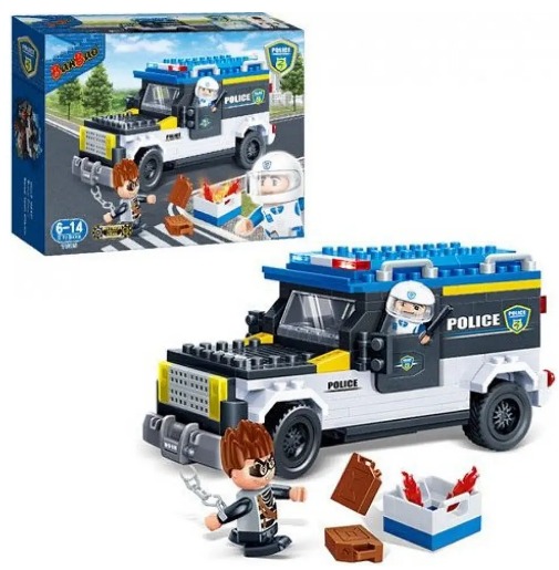 Конструктор BanBao Патруль Police Series 7005